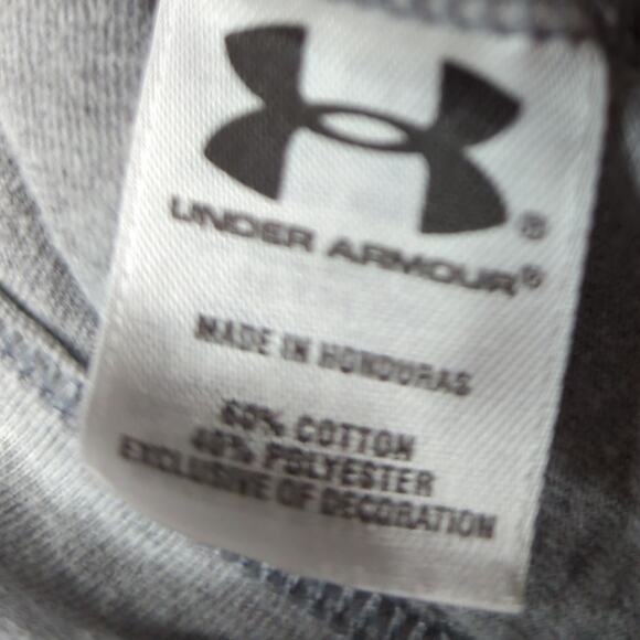 UNDER ARMOUR Gray Heat Gear Chase Boys Pass 'em XS - Picture 8 of 8